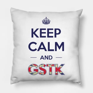 Keep Calm and God Save the King Pillow