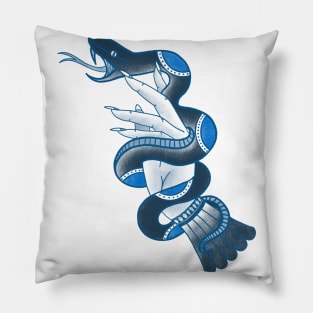 Serpents Touch Pillow
