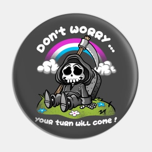 Sarcastic death Pin