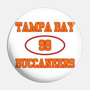 TAMPA BAY BUCCANEERS WARREN SAPP #99 Pin