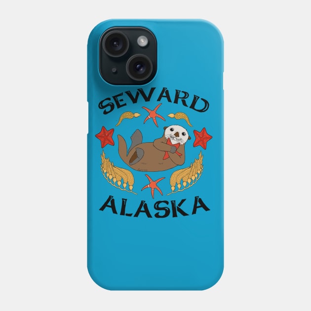 Sea Otter Seward, AK Phone Case by HonuHoney