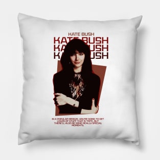 Kate Bush Retro Aesthetic Pillow
