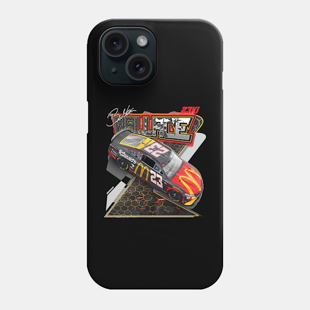 Bubba Wallace 23XI Racing Car Phone Case by art.Hamdan