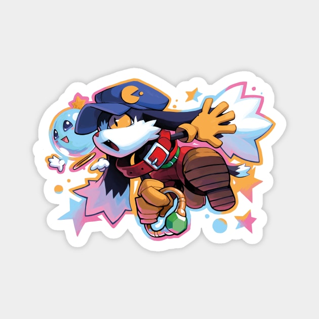 Klonoa Magnet by H0lyhandgrenade