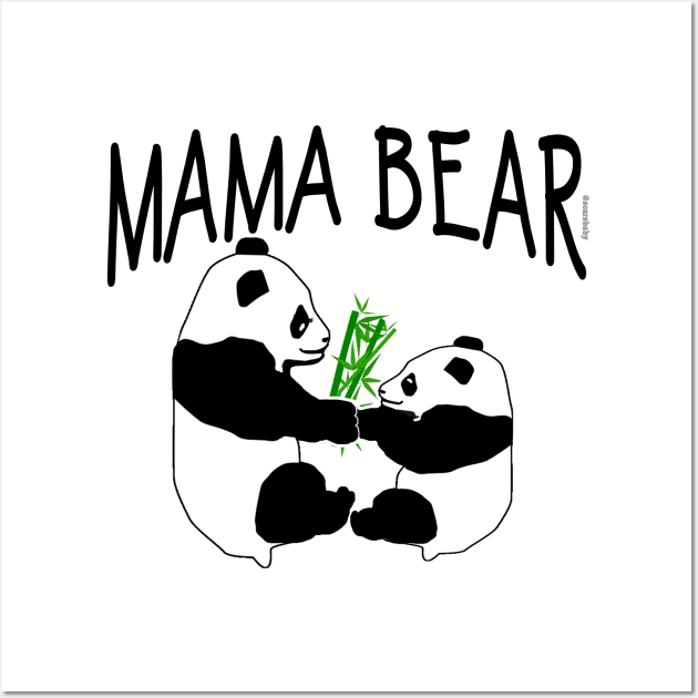 Best Mama Bear Ever Art Print