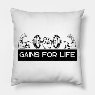 Gains For Life Pillow