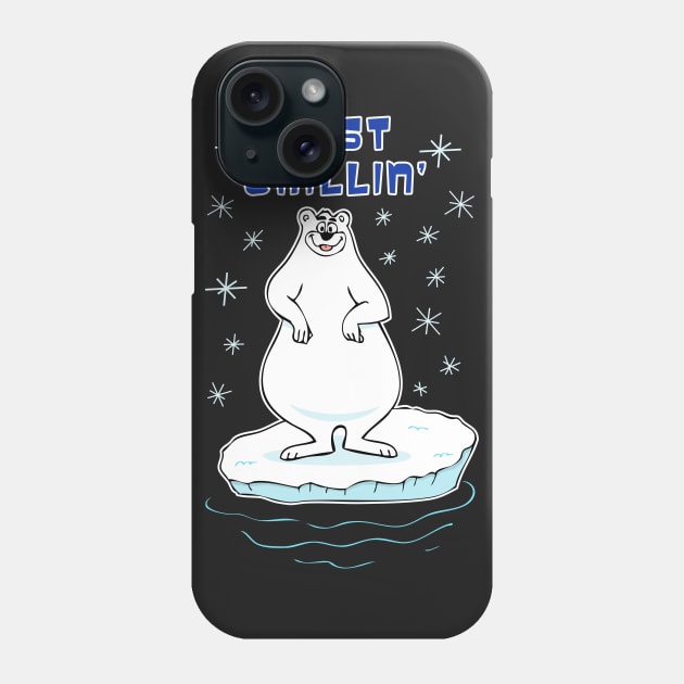 Just Chillin' Phone Case by headrubble