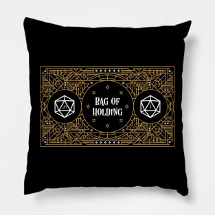 Polyhedral Dice Bag of Holding Tabletop RPG Gaming Pillow