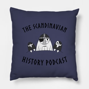 The Scandinavian History Podcast - Logo. Pillow