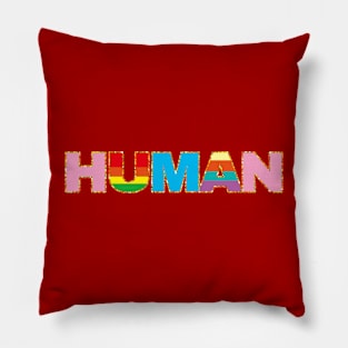 Human Flag Pillow