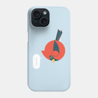 Borbs - Cardinal Tweet Phone Case