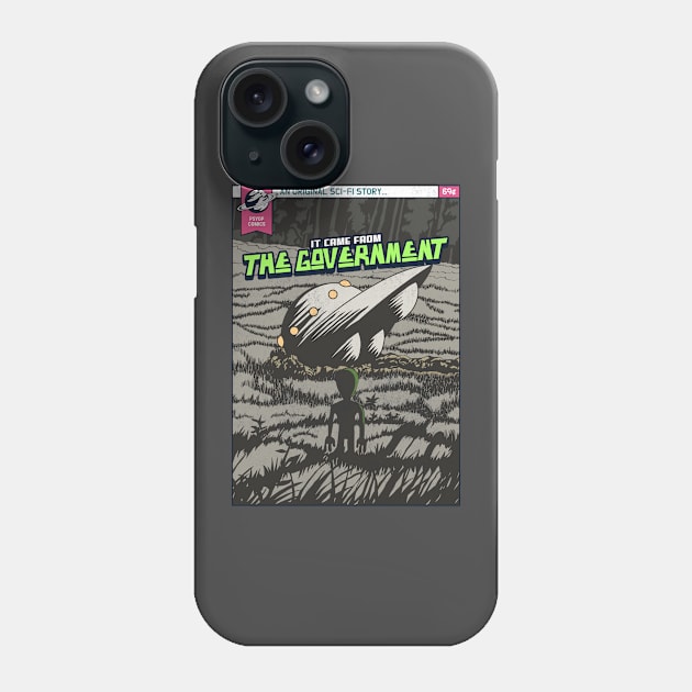 Alien Invasion Phone Case by Errant Path