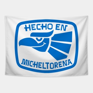Royal Blue 'Hecho en Micheltorena' Tapestry