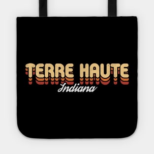 Retro Terre Haute Indiana Tote