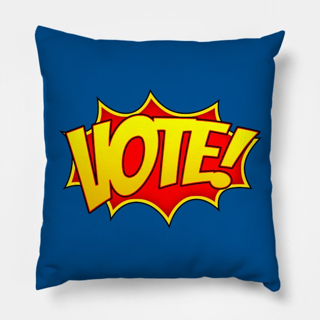 Vote Pillow by SeattleDesignCompany