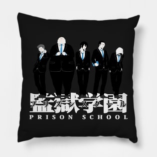 Prison School in Black Suit Pillow