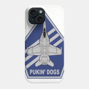 VFA-143 Pukin Dogs - F/A-18 Phone Case