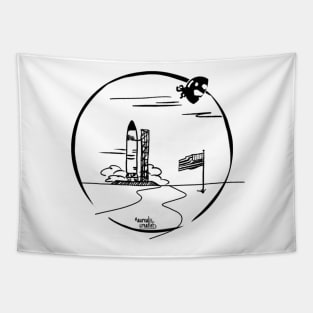 Launch pad SPACE Tapestry