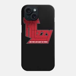 Fat Lizzy - Thin Lizzy Parody Phone Case