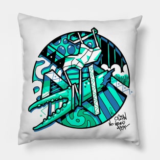 Ocean no need mask Pillow