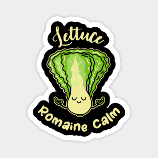 Lettuce Romaine Calm, Romaine Salad, Romaine Lettuce Magnet