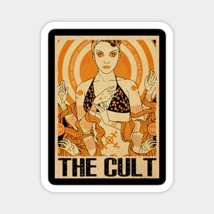 Classic Cult-Rock Music Magnet