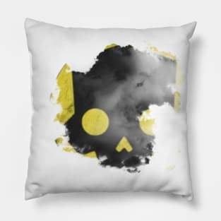 Helldivers faded version logo Pillow