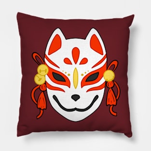 Kitsune Mask Pillow