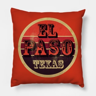 El Paso Vintage Pillow