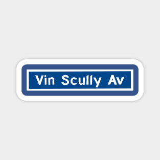 Vin Scully Avenue Magnet