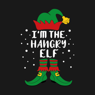 I'm The Hangry Elf Family Christmas T-Shirt