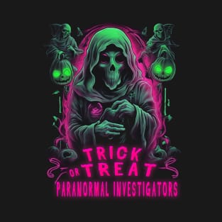 Trick or Treat Paranormal Investigators T-Shirt