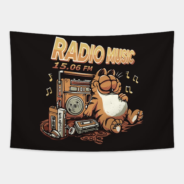 Radio Music Tapestry by footmark studio