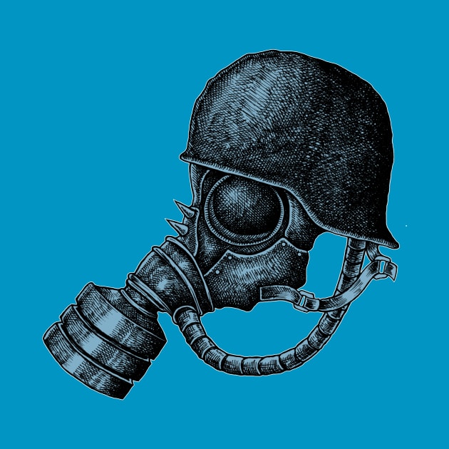 gas mask by HornArt