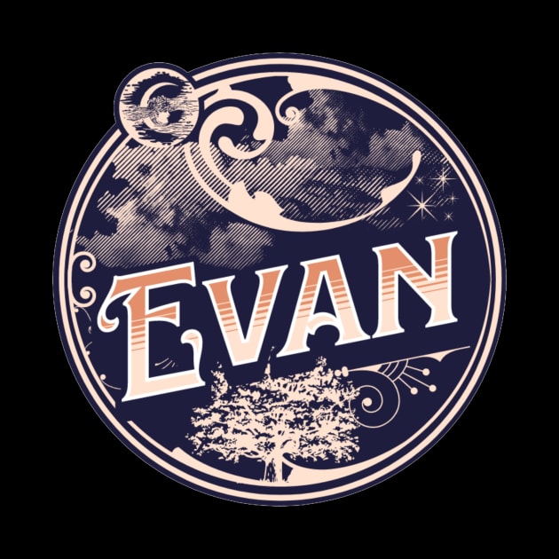 Evan Name Tshirt by Renata's