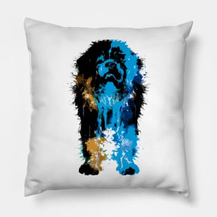 Floof Neapolitan Mastiff Mural Art Pillow