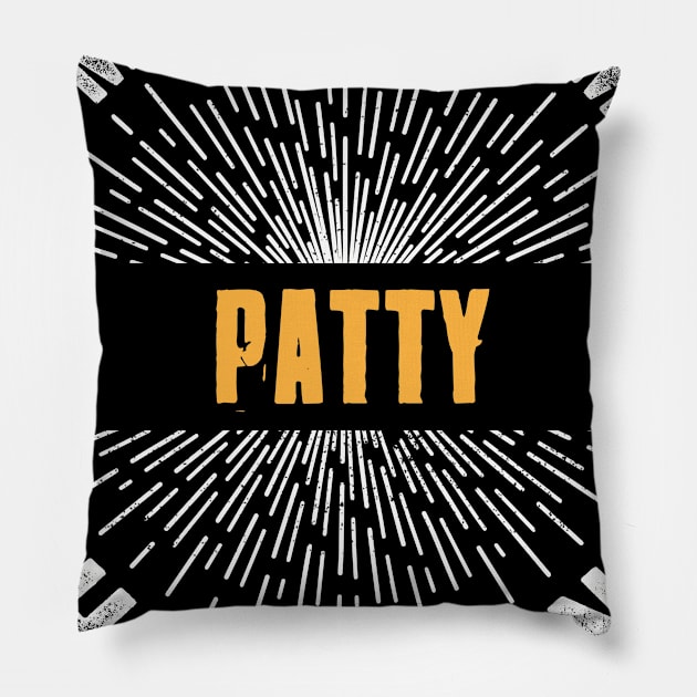 Patty Team | Patty The Man, The Myth, The Legend | Patty Family Name, Patty Surname Pillow by StephensonWolfxFl1t