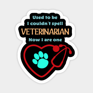 Funny Veterinarian Profession Magnet