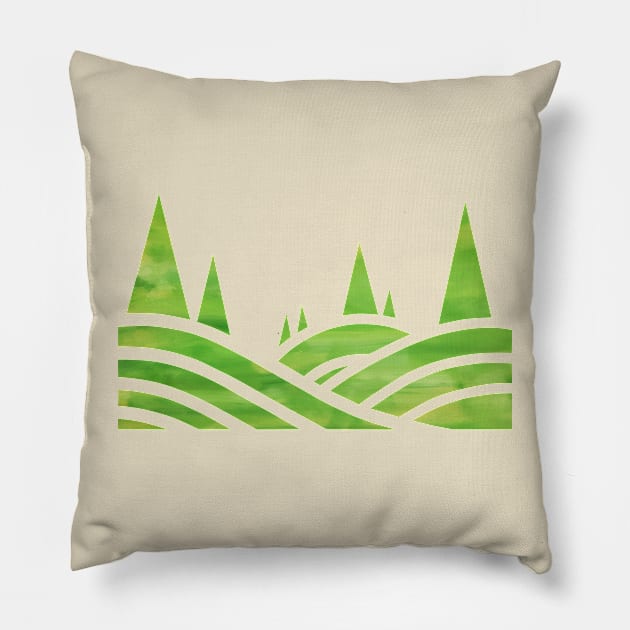 National Park Life Pillow by jhsells98