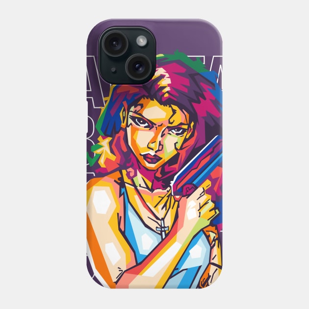 anita blake geometric pop art Phone Case by cool pop art house