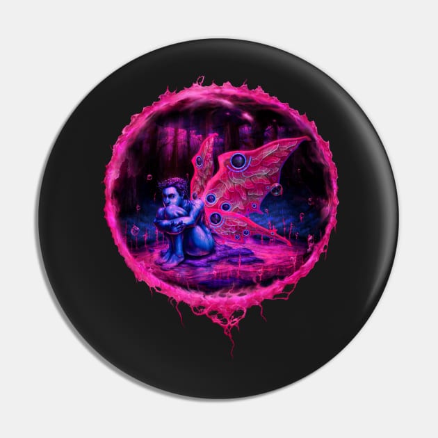 Fuchsia Fairy Pin by LuigiPunch