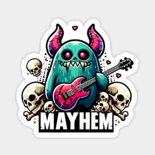 Skull Mayhem Magnet