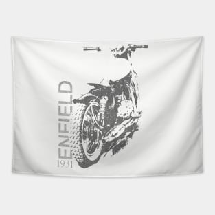 VINTAGE MOTORCYCLE ENFIELD 1931 Tapestry