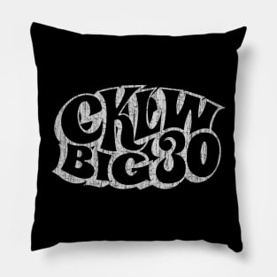CKLW Big 30 Detroit Pillow