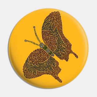 Harvest Butterfly Pin