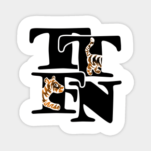 TTFN - Ta Ta For Now Magnet