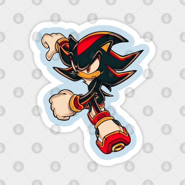 Sonic Adventure Pop Art Magnet by Zet Art