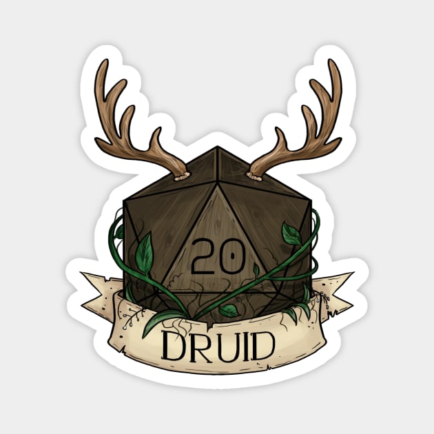 D20 - Druid Magnet by Sheppard56