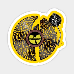 WUTANG  VINYL EXCLUSIVE DESIGN Magnet