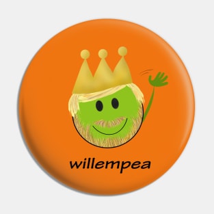 Willempea, bearded version Pin